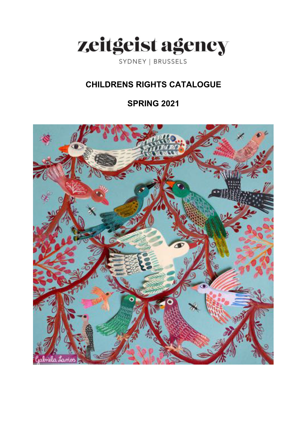 Childrens Rights Catalogue Spring 2021