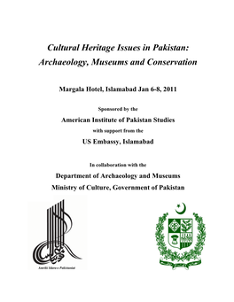 Cultural Heritage Conf Program Actual