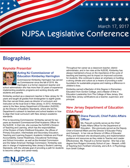 NJPSA Legislative Conference