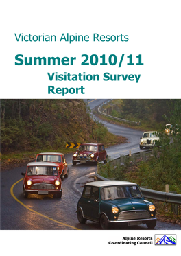 Victorian Alpine Resorts Summer 2010/11 Visitation Survey Report