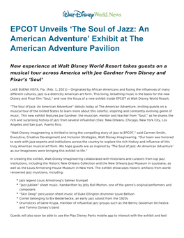 Exhibit at the American Adventure Pavilion