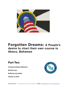 Forgotten Dreams: a People's Desire to Chart Their