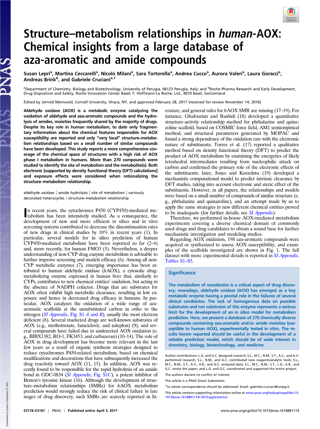 Structure–Metabolism Relationships in Human-AOX: Chemical Insights from a Large Database of Aza-Aromatic and Amide Compounds