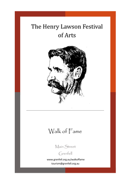 The Henry Lawson Festival of Arts