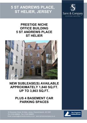 5 St Andrews Place, St Helier, Jersey
