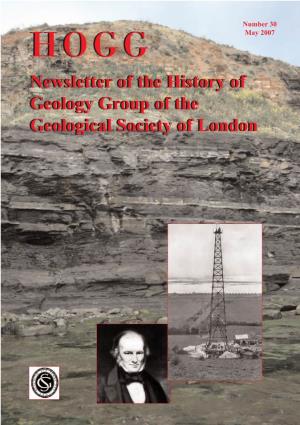 Newsletter of the History of Geology Group of the Geological Society Of