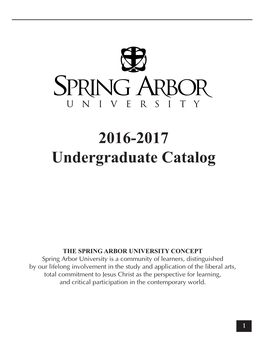 2016-17 Undergraduate Catalog [PDF]