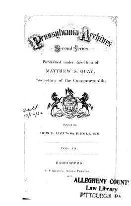The Proceedings of the Convention for the Province of Pennsylvania Held at Philadelphia, from January 23