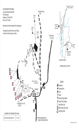 COLTON POINT STATE PARK Sanitary Dump Station Walk-In Sites-Tents Only Recycling Center Group Tent Camping Non-Electric Site