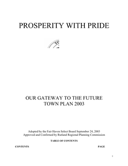 Prosperity with Pride