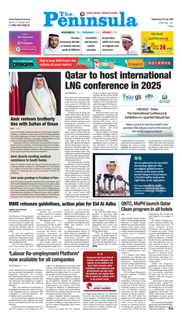 Qatar to Host International LNG Conference in 2025