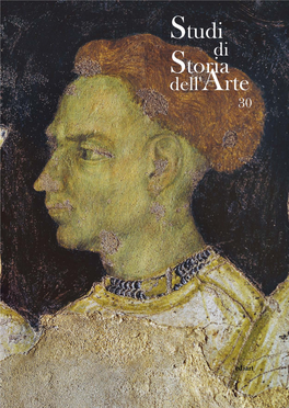 Studi Di Storia Dell'arte 30 in Copertina: Pisanello, Torneo-Battaglia, Particolare Di Cavaliere (Leonello D’Este ?), Mantova, Palazzo Ducale