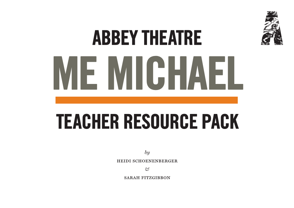 Abbey Theatre Teacher Resource Pack