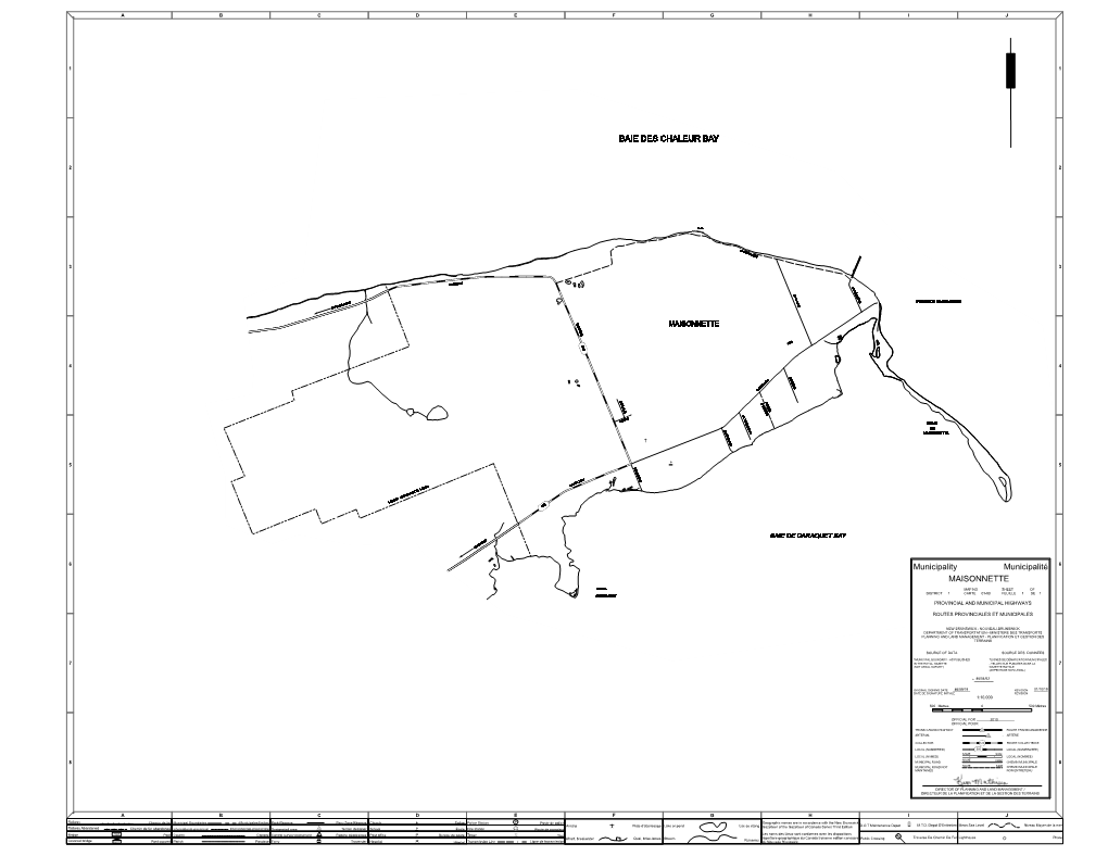 Municipality Municipalité MAISONNETTE