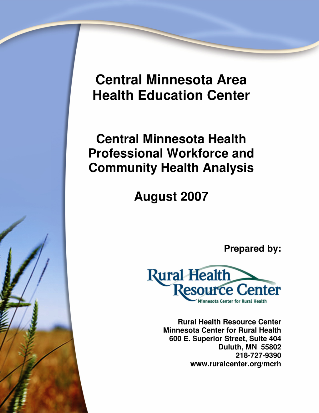 Central Minnesota Area Health Education Center