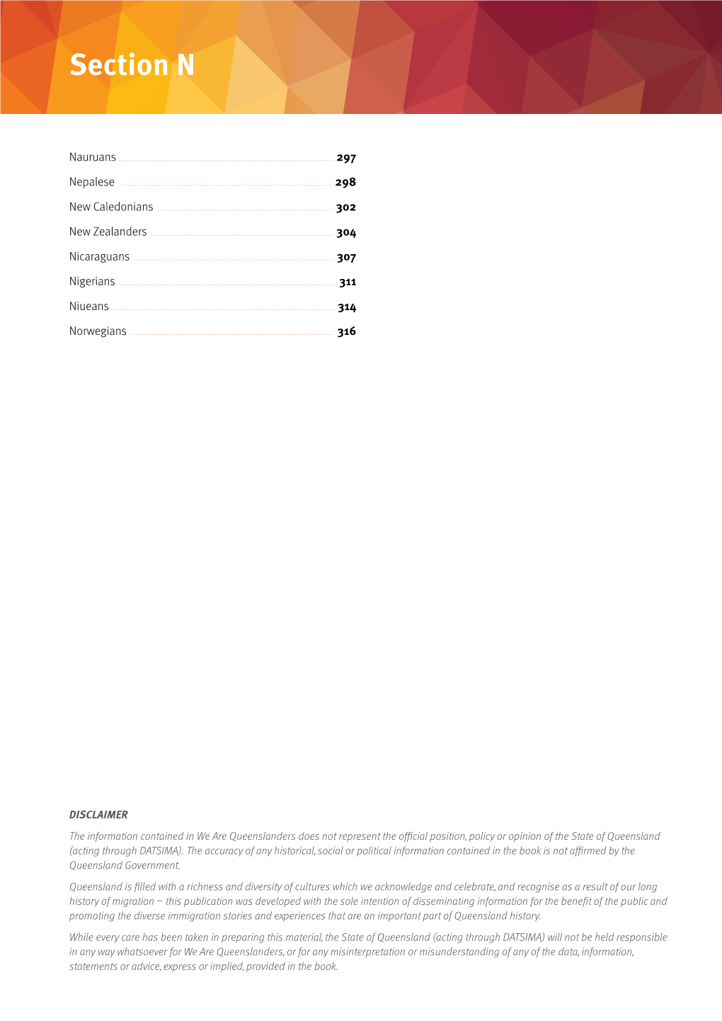 WAQ – Section N