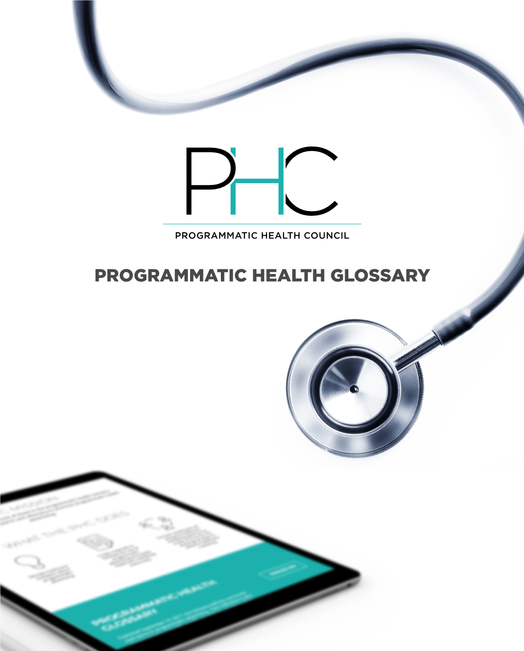 Programmatic Health Glossary