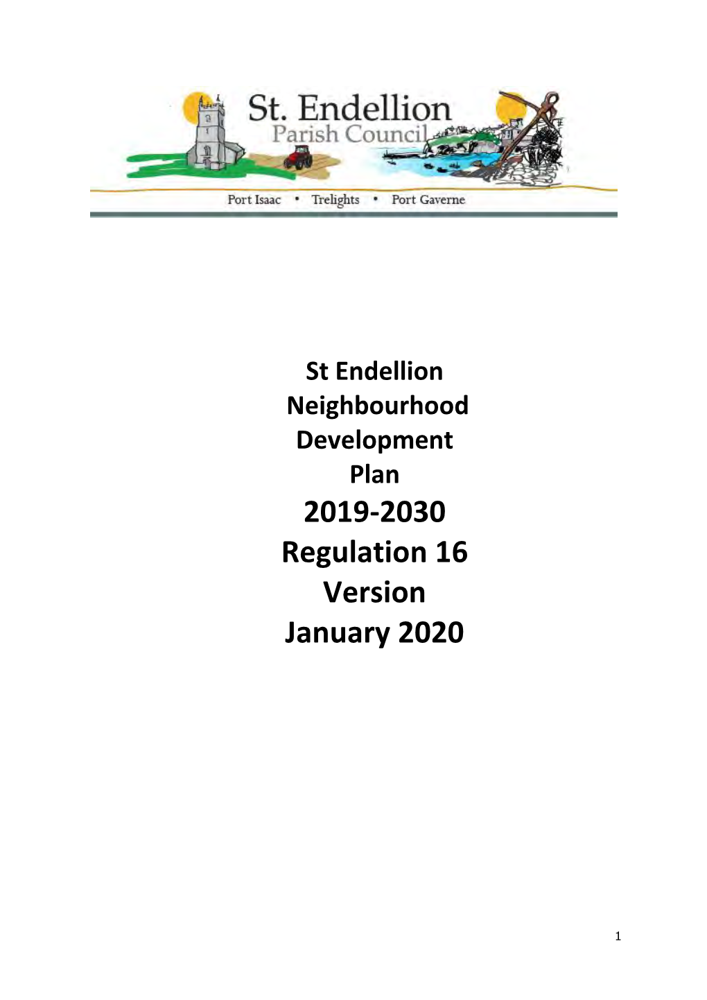 2019-2030 Regulation 16 Version January 2020