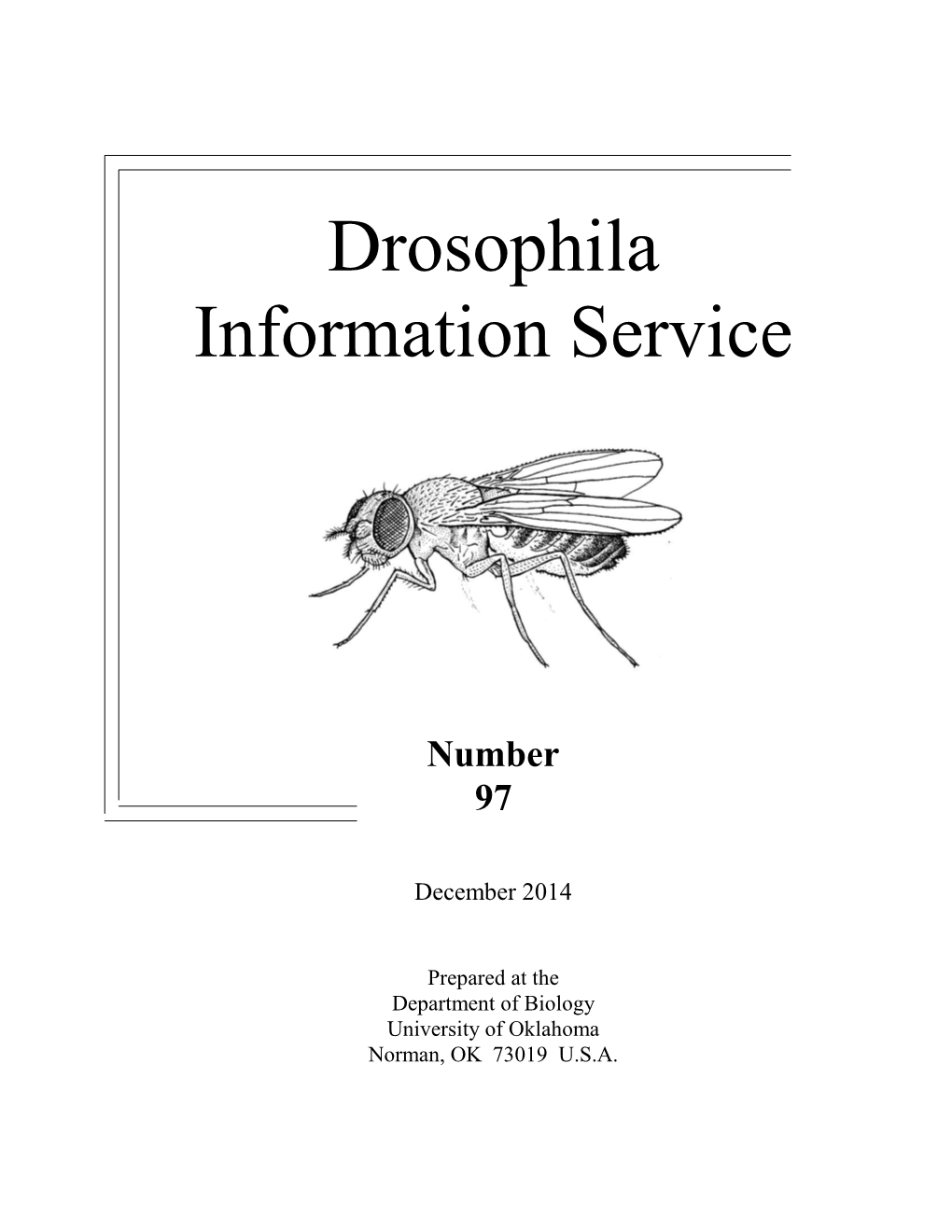 Kosuda, K. Viability of Drosophila