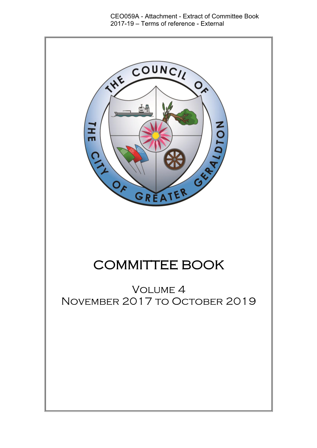 Committee Book
