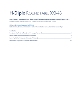 H-Diplo ROUNDTABLE XXI-43
