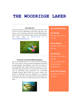 The Woodridge Laker