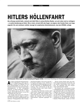 Hitlers Höllenfahrt