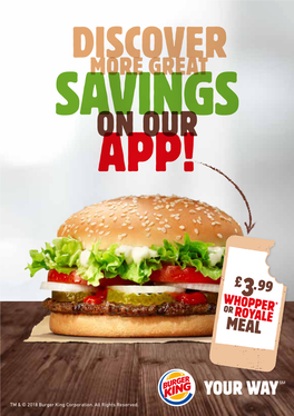 Discover More Great Savingson Our App!