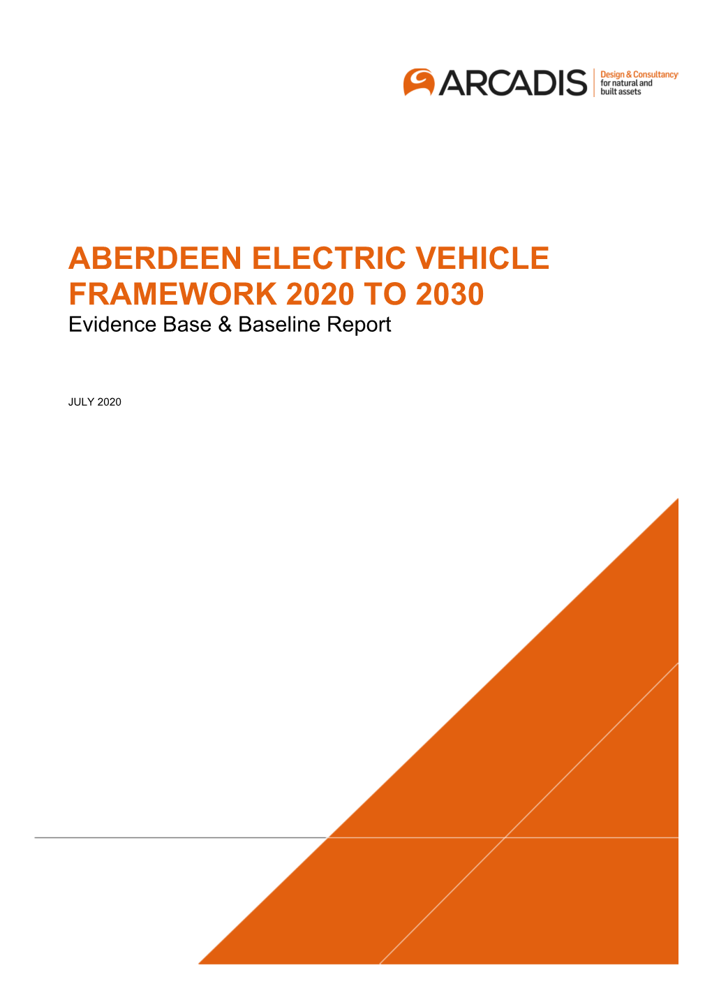 Aberdeen Electric Vehicle Framework 2020 to 2030