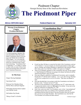 The Piedmont Piper