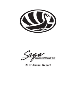 2019 Annual Report 2019 Annual Letter