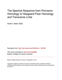 The Spectral Sequence from Khovanov Homology to Heegaard Floer Homology and Transverse Links