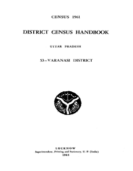 District Census Handbook, 53-Varanasi, Uttar Pradesh