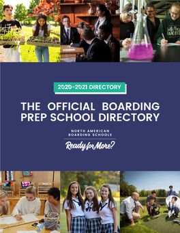 The Official Boarding Prep School Directory Schools a to Z