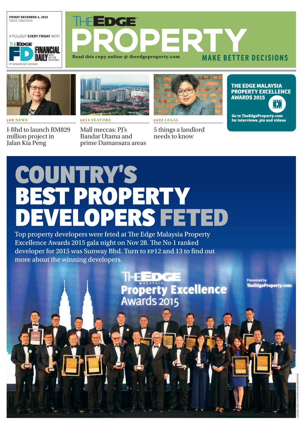 Country's Best Property Developers Feted