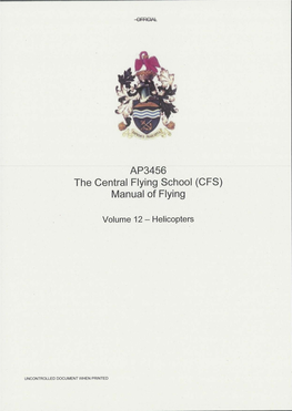 Manual of Flying: Volume 12: Helicopter