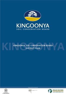 Kingoonya Soil Conservation Board District Plan
