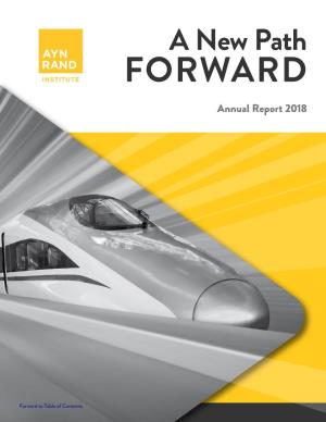 FORWARDRWARD Annual Report 2018