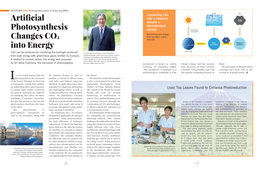 Artificial Photosynthesis Changes CO2 Into Energy