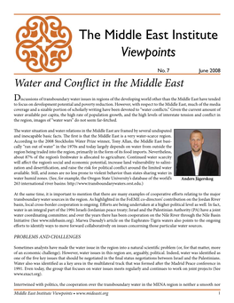 The Middle East Institute Viewpoints