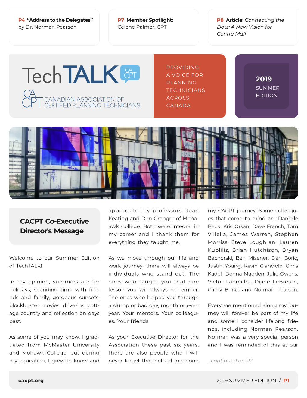 Techtalk 2019 Summer Edition