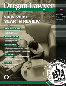 2002-2003 Year in Review