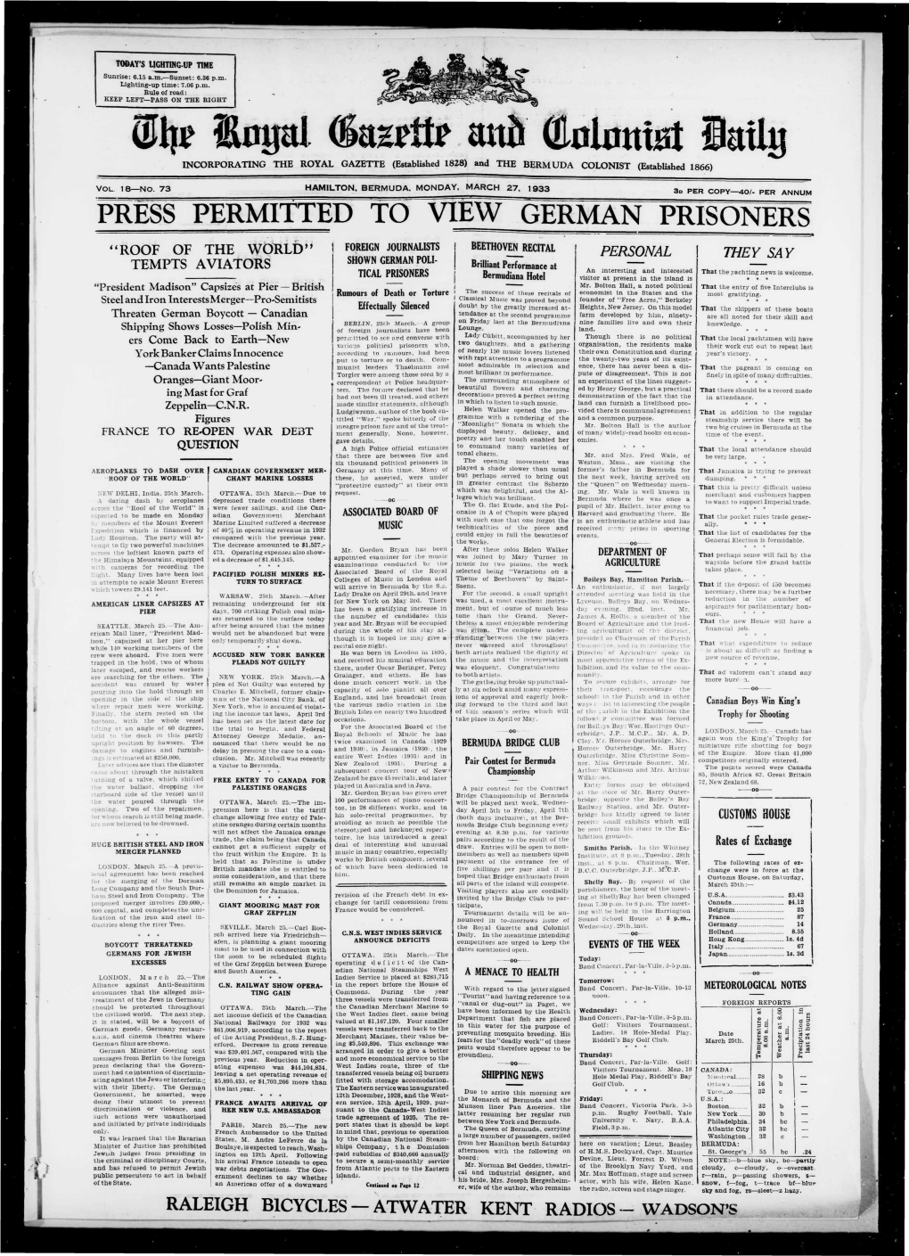 Press Permitted to View German Prisoners