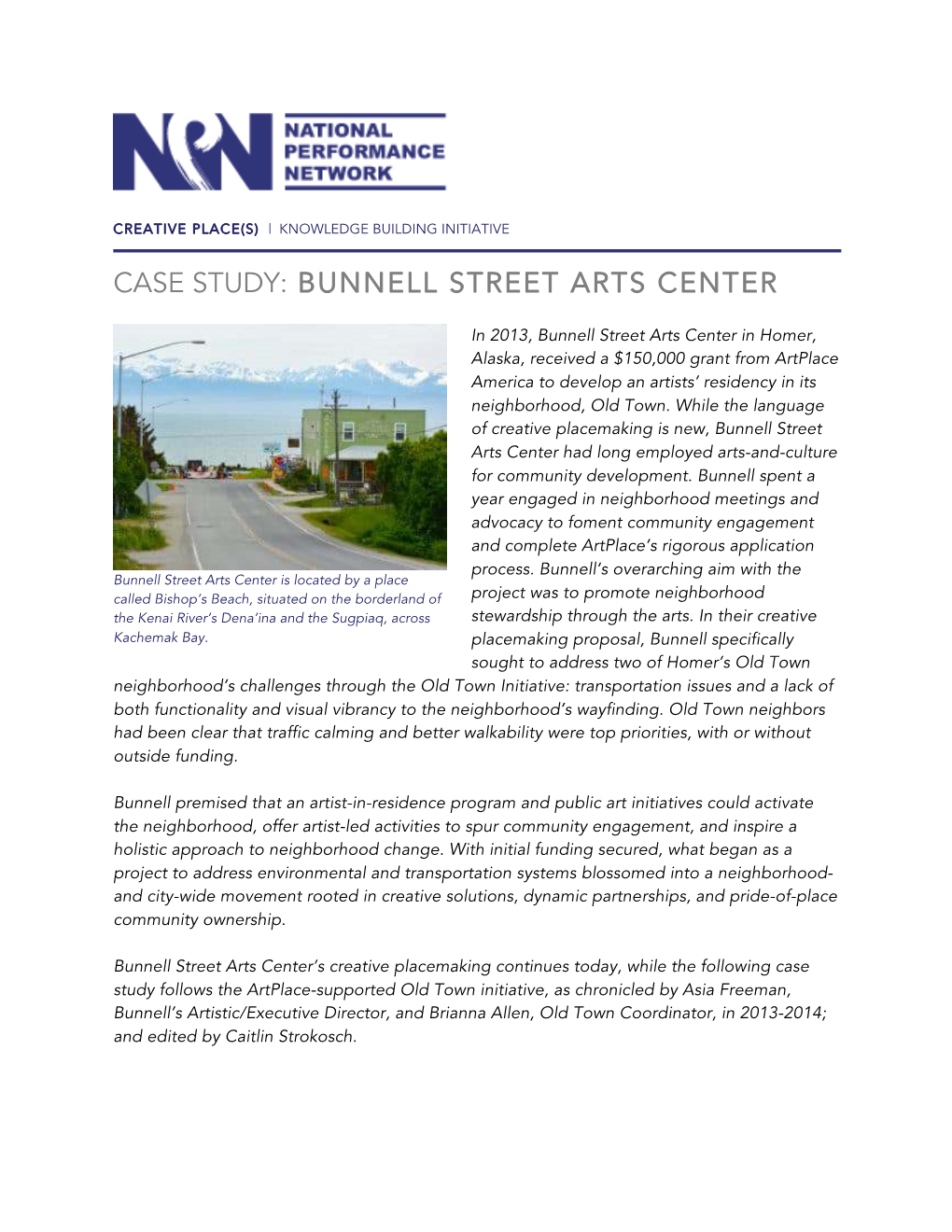 Bunnell Street Arts Center