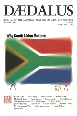 Views of Citizenship That Offers the Most Useful Framework for Understanding the Chal- Lenges Facing South Africa’S Young Democracy