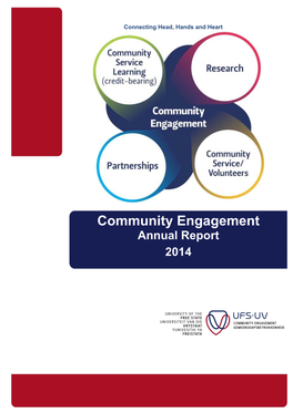 Community Engagement Annual Report 2014 1