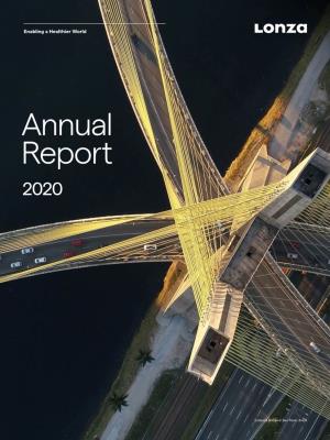 Lonza Annual Report 2020.Pdf