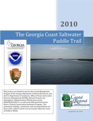 The Georgia Coast Saltwater Paddle Trail