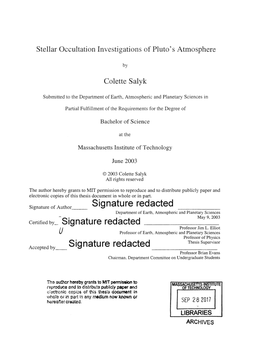 Stellar Occultation Investigations of Pluto's Atmosphere