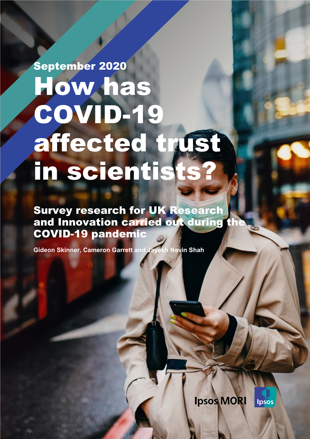 UKRI and Ipsos MORI's Trust in Science Tracker